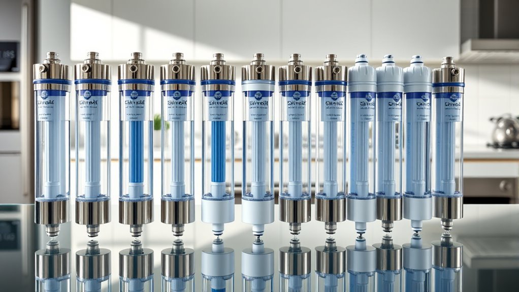top in line water filters