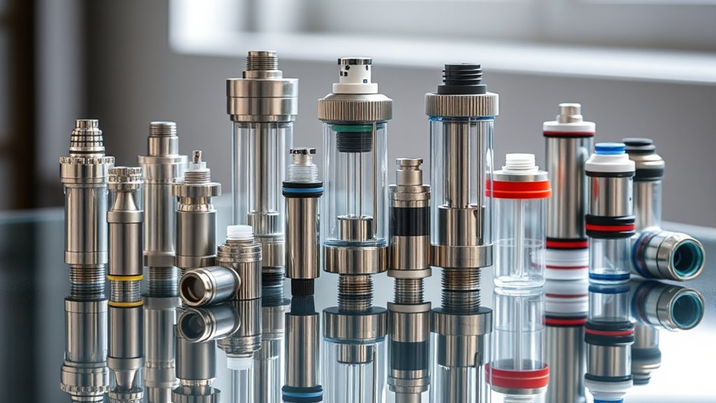 top inline water filter parts