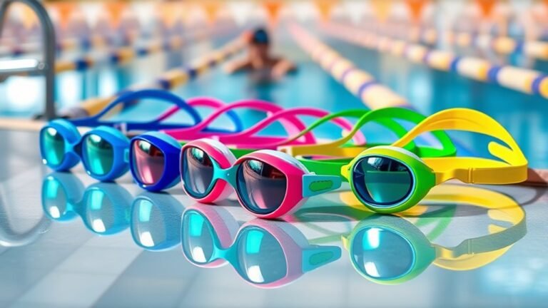 top kids competition swim goggles