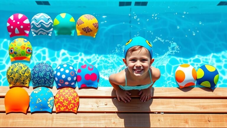 top kids swim cap styles