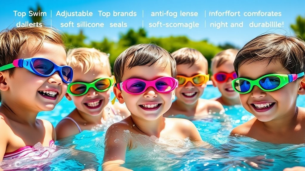 top kids swim goggle brands