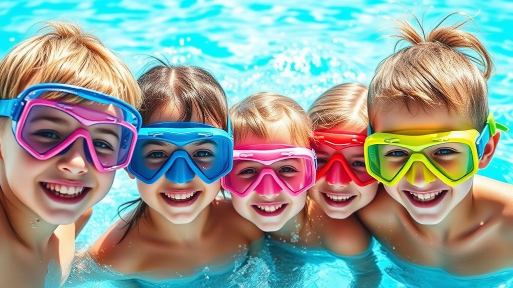 top kids swim masks
