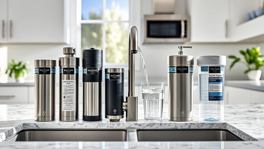 top kitchen hard water filters
