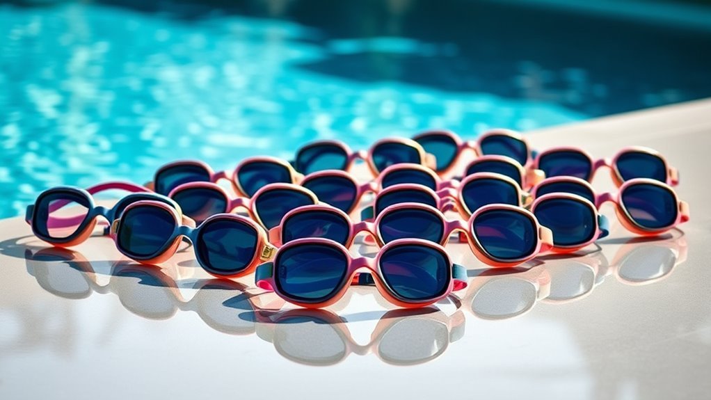 top large swim goggles