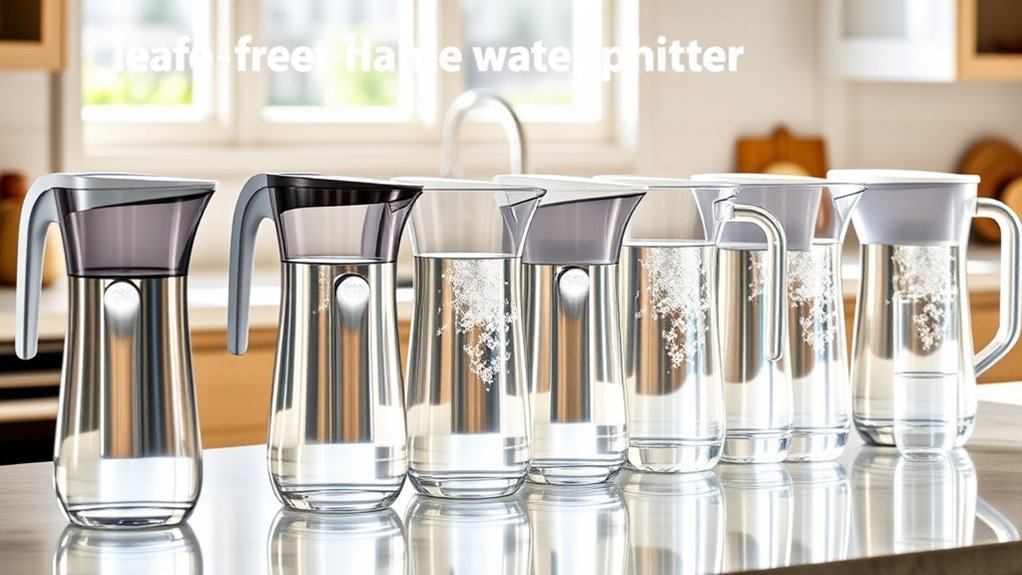 top lead removing water filters