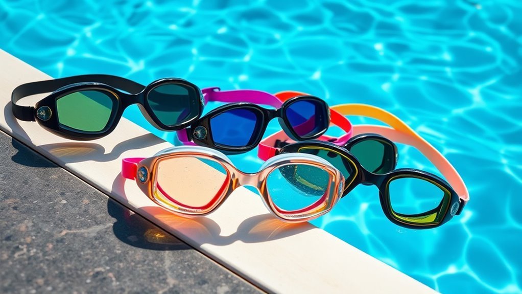 top leak proof swim goggles
