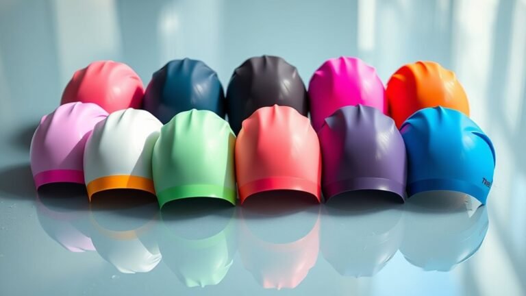 top long hair waterproof caps