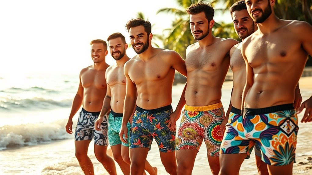 top men s quick dry swim trunks