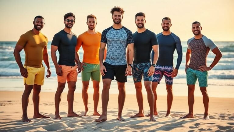 top men s swim shirts