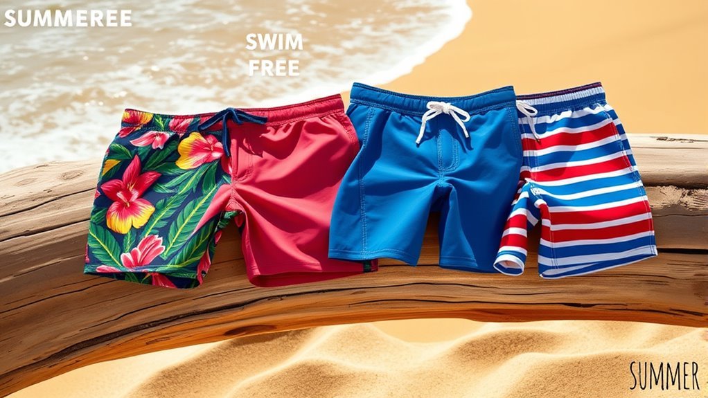 top mesh free swim trunks