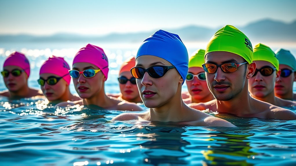 top open water swim caps