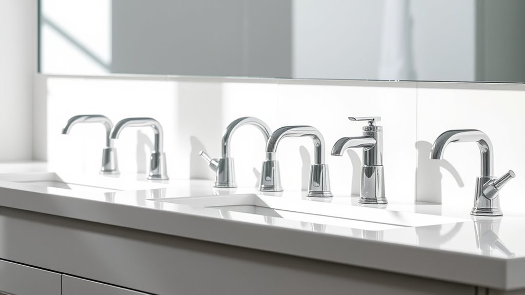 top polished chrome faucet selections