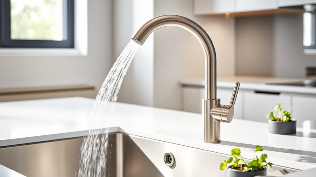 top pull out kitchen faucets