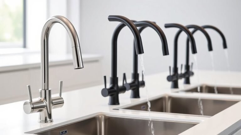 top pull out kitchen faucets
