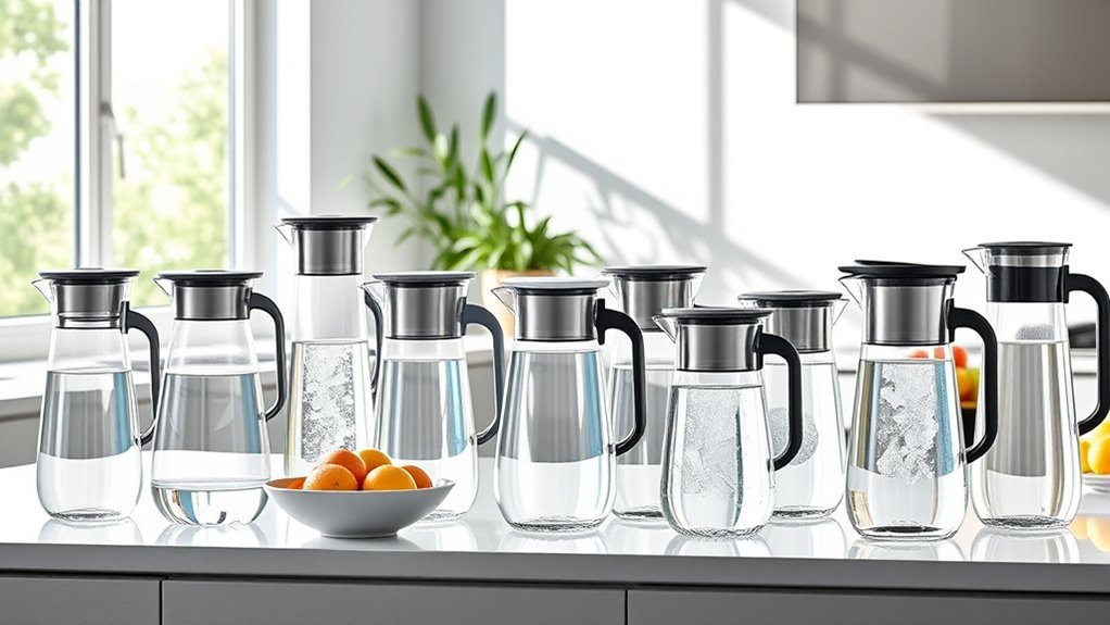 top rated carbon water pitchers