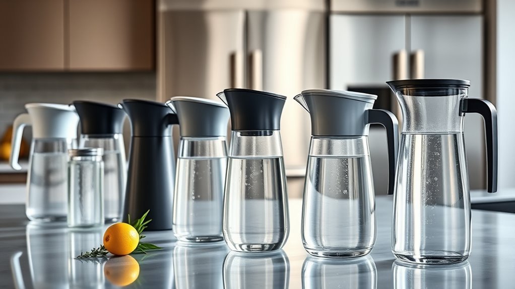 top rated water filter pitchers
