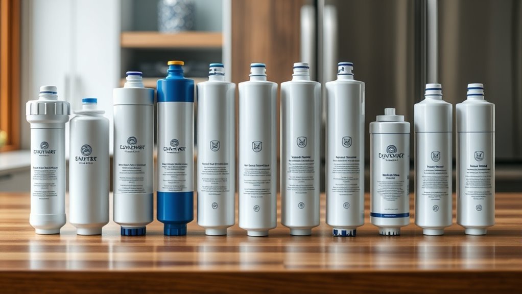 top refrigerator filter brands
