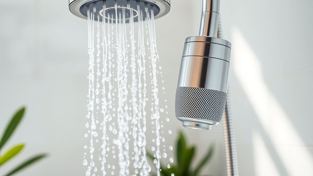 top shower water filters