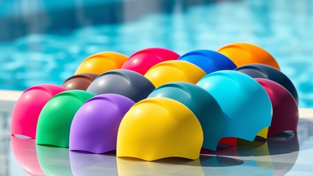 top silicone swim cap brands