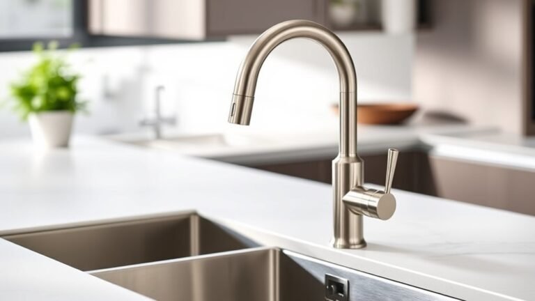 top single handle kitchen faucets