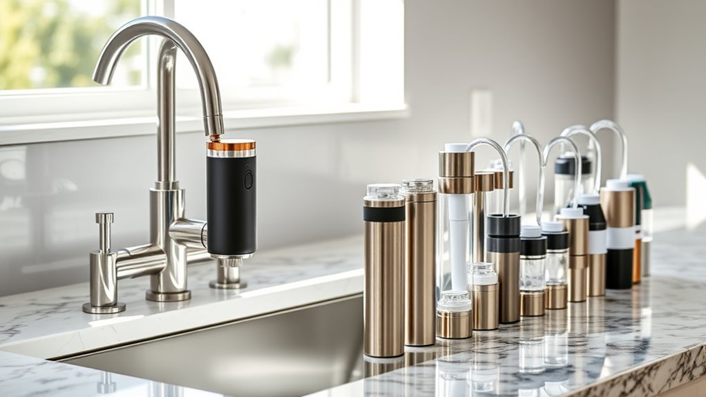 top sink alkaline water filters