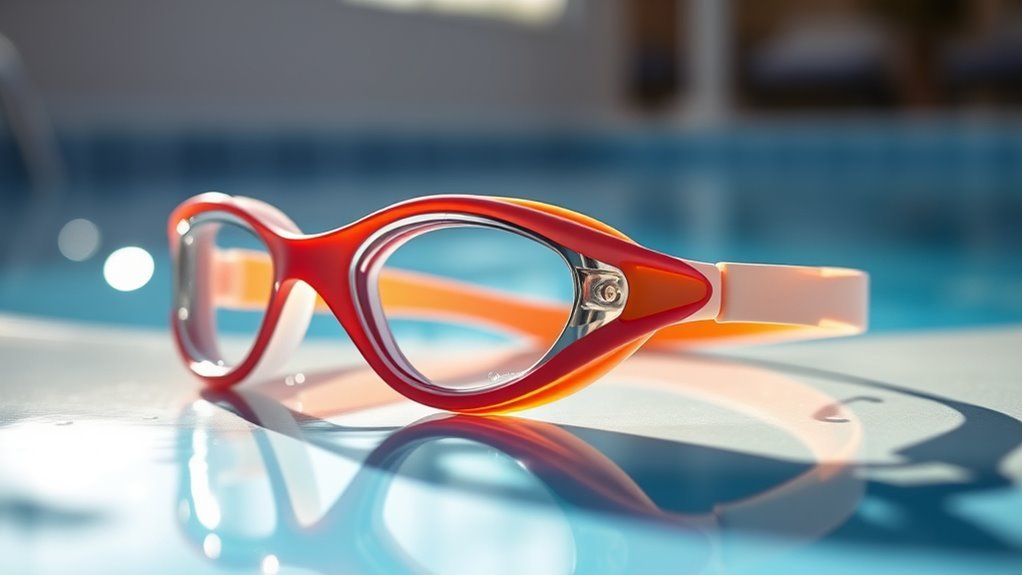 top small face swim goggles