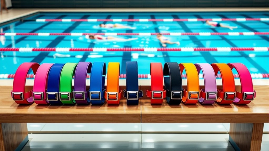 top stationary swim belts