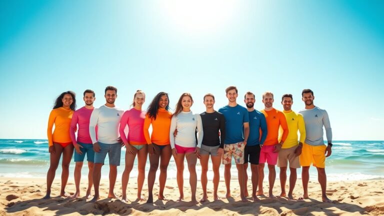 top sun protective swim shirts