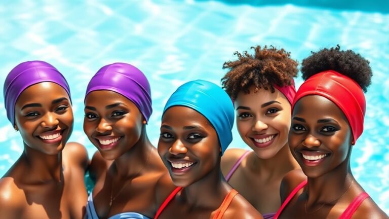 top swim caps for black hair