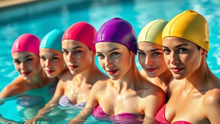 top swim caps for colored hair