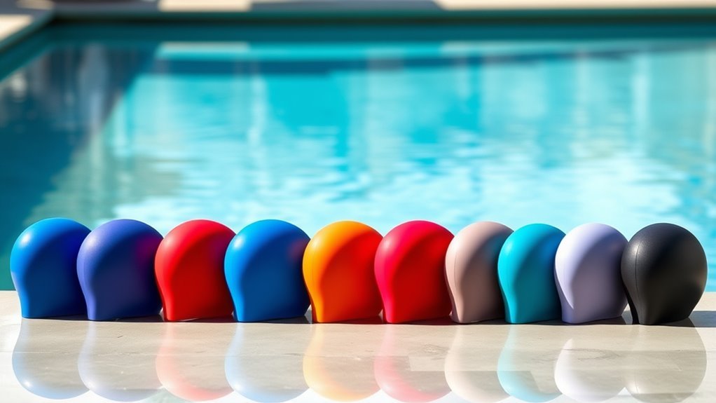 top swim caps for medium hair
