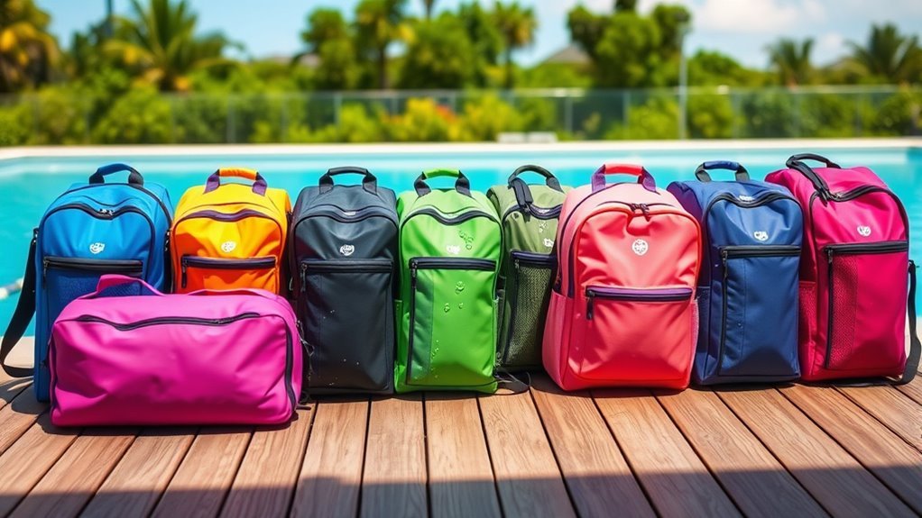 top swim class gear bags