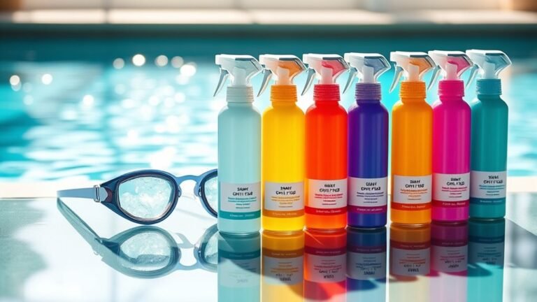 top swim goggle anti fog sprays