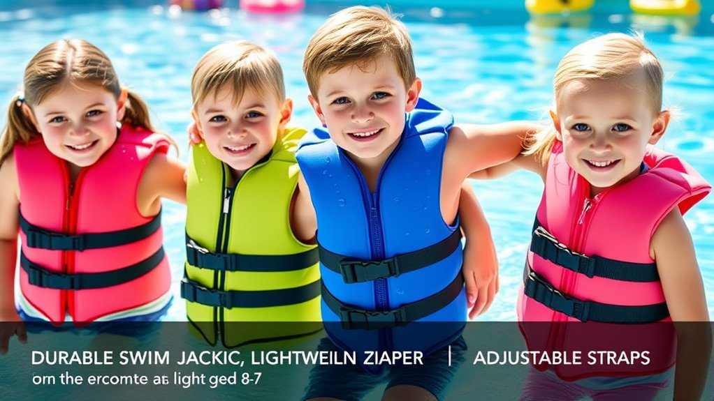 top swim jackets for kids