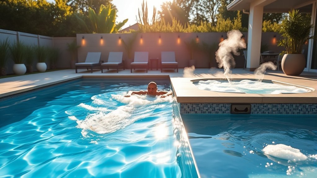 top swim spa combos