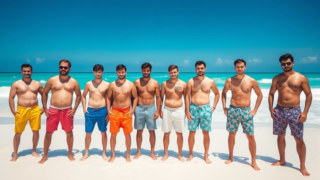 top tailored swim shorts