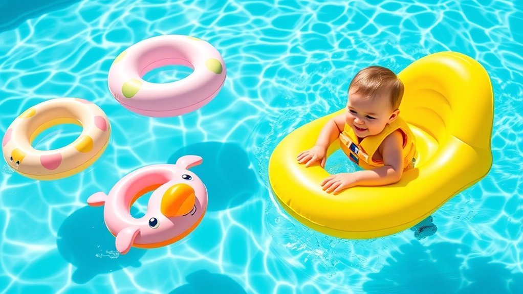 top toddler swim floats