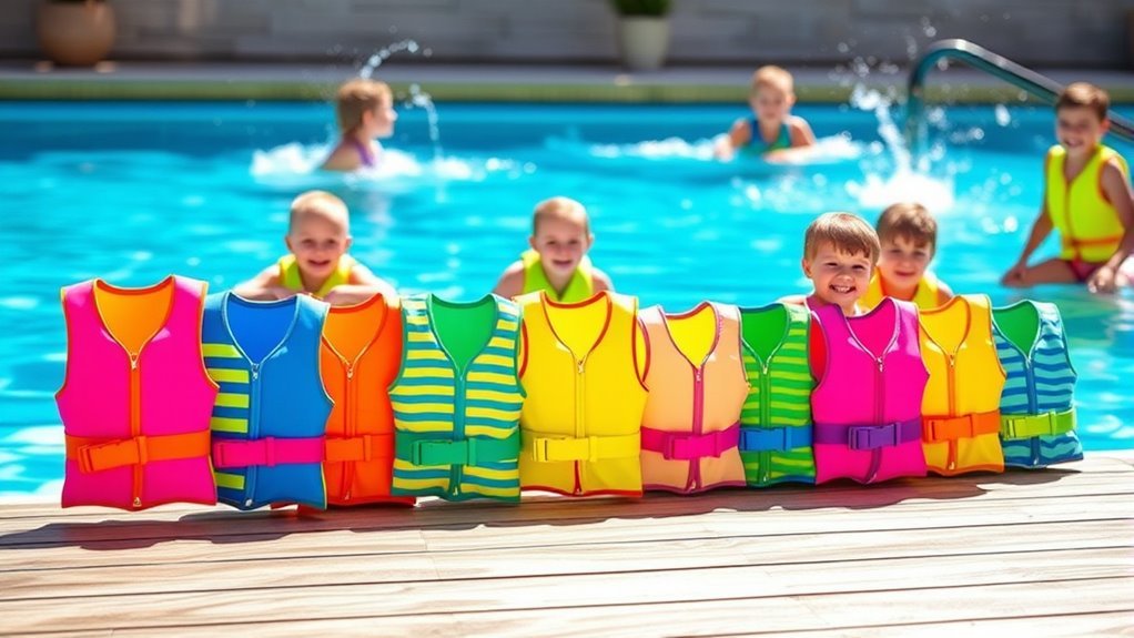 top toddler swim vest options