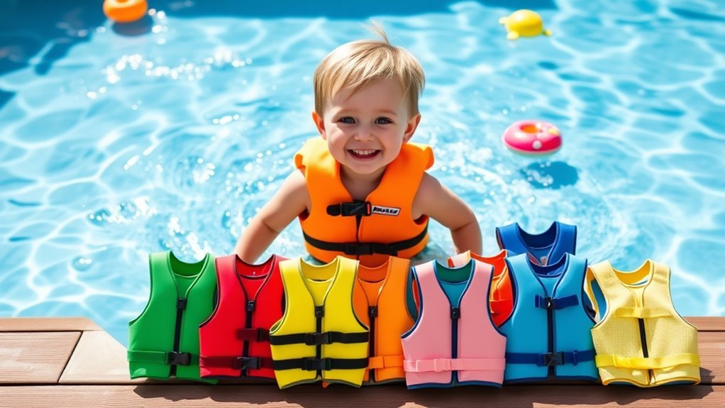top toddler swim vest options