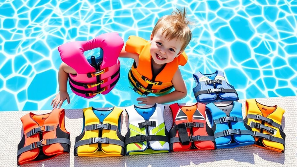 top toddler swim vests