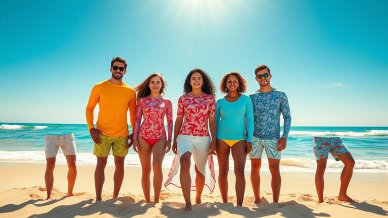 top upf swim shirts