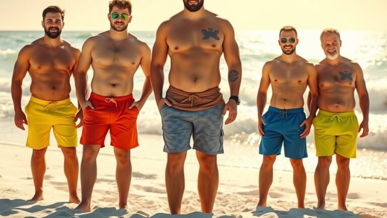 top vibrant beach shorts