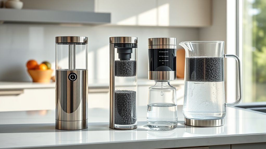 top water carbon filter systems