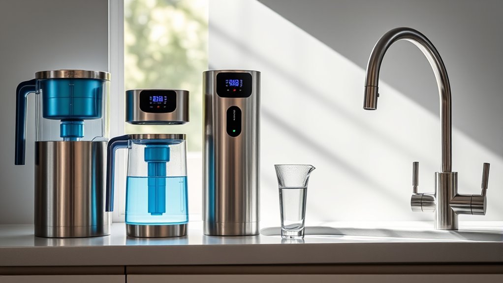 top water filter brands