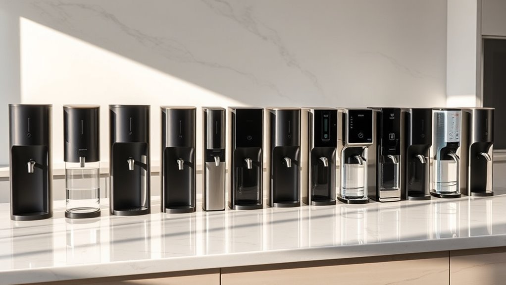 top water filter dispensers
