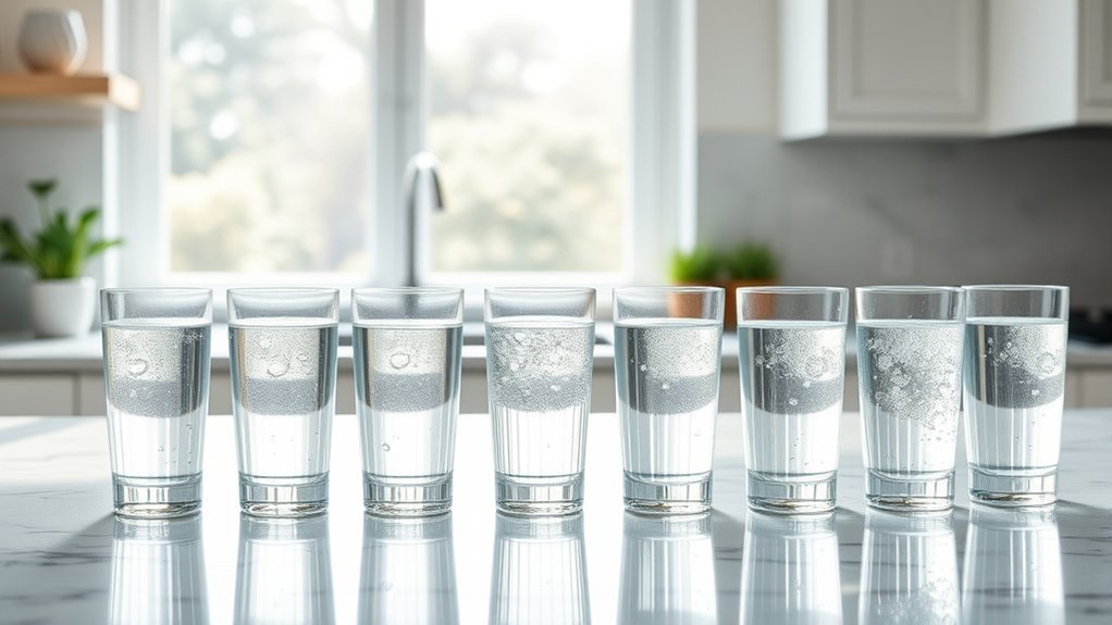 top water filter glasses