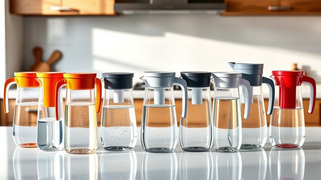 top water filter jugs
