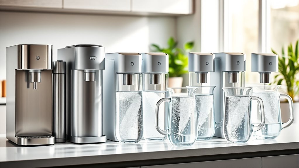 top water filter machines