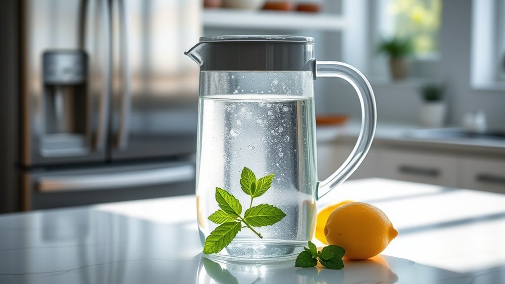 top water filter pitchers