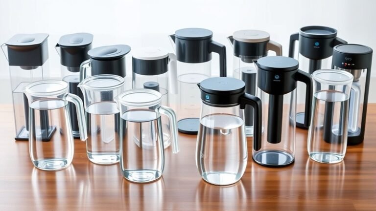 top water filter pitchers